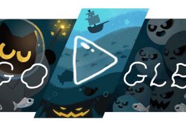 Поиграем? Google запустил игровой дудл с кошкой Момо в честь Хэллоуина