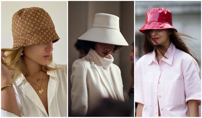 Жіночі головні убори 2022: хустки, капелюхи, берети, панами та кепі 11