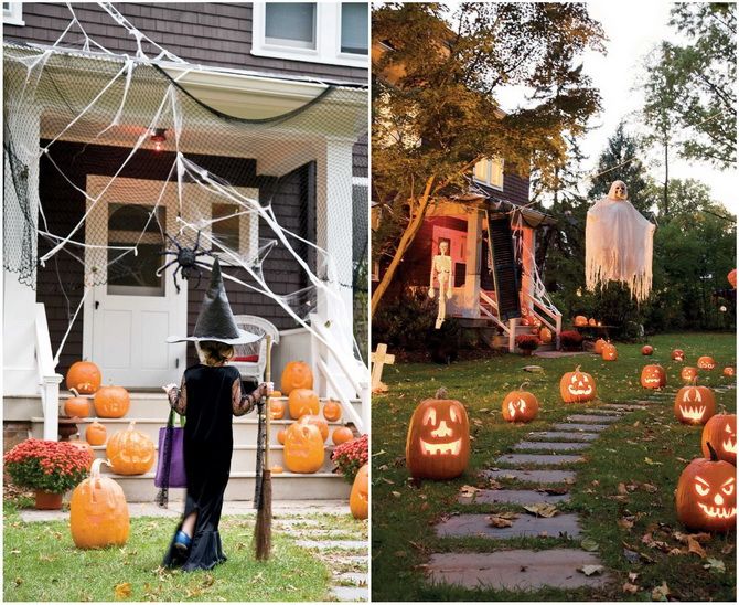 Украшение дома на Хэллоуин 2021: крутые варианты и фото идеи 2