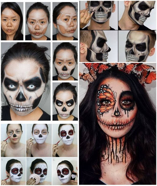 Show the bones: DIY Halloween skeleton costume 25