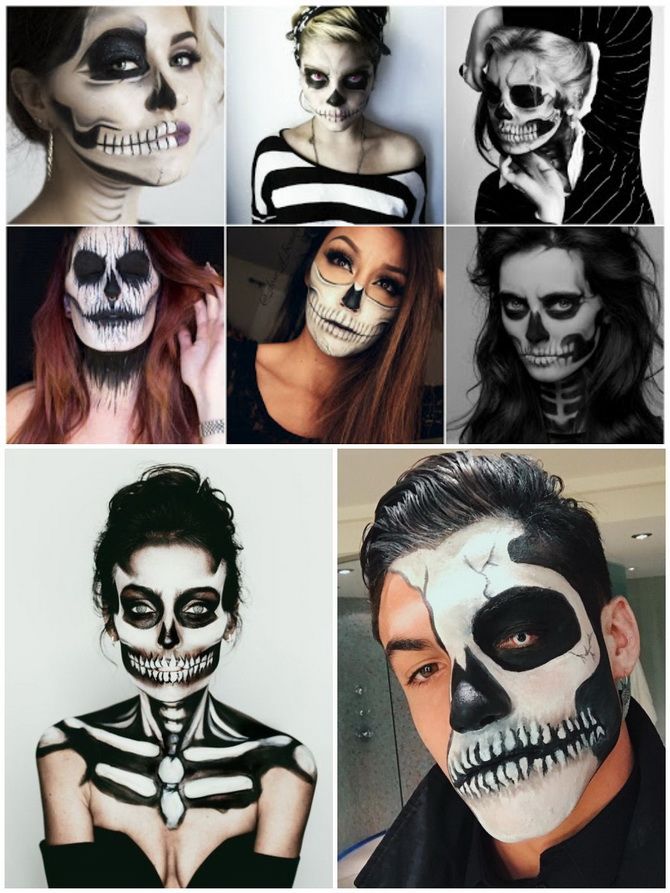 Show the bones: DIY Halloween skeleton costume 27