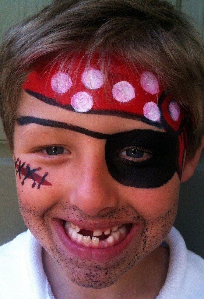 Страшно, весело и ярко:  20+ крутых идей макияжа для детей на Хэллоуин – фото, мастер-классы на видео 28