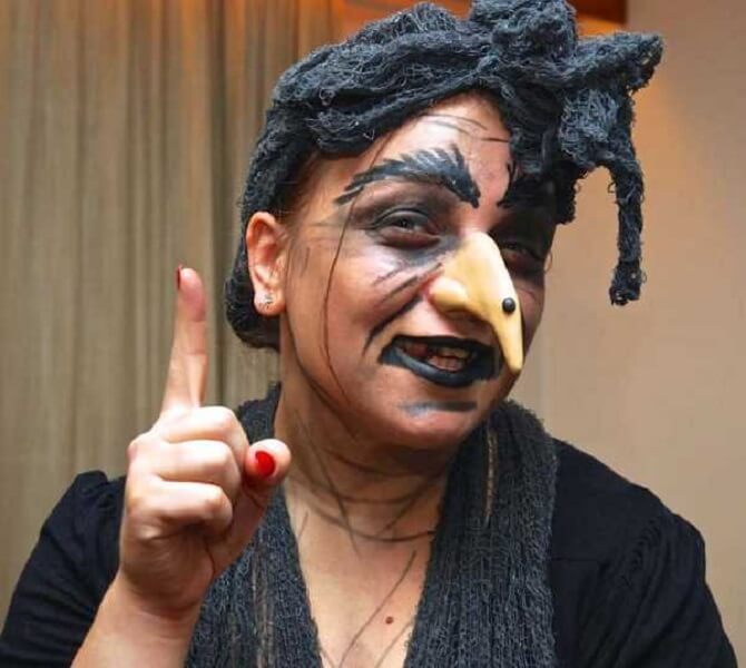 Макияж ведьмы на Хэллоуин: топ-40+ крутых идей для девушек и детей, фото 24
