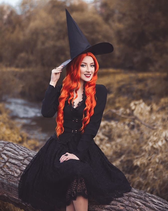 Макияж ведьмы на Хэллоуин: топ-40+ крутых идей для девушек и детей, фото 1