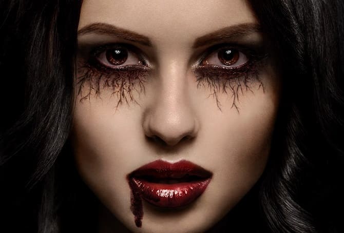 До останньої краплі крові: найкрутіший макіяж вампіра на Геловін, який можна легко зробити вдома — секрети, ідеї, фото 1