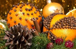 Tangerine decorations for New Year: 7 unusual ideas