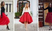 Красные юбки — с чем сочетать, чтобы выглядеть красиво