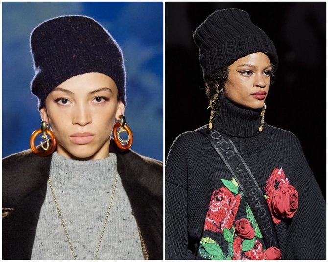 Женские вязаные шапки 2021 года: модели, которые подходят всем 11
