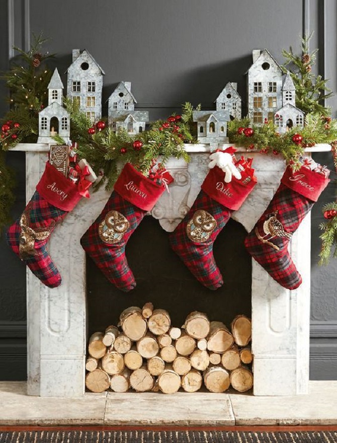 DIY fireplace: a selection of ideas to make your home cozy for the New Year 2024 1