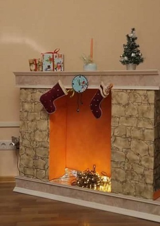 DIY fireplace: a selection of ideas to make your home cozy for the New Year 2023 3