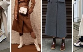 Какую обувь сочетать с пальто