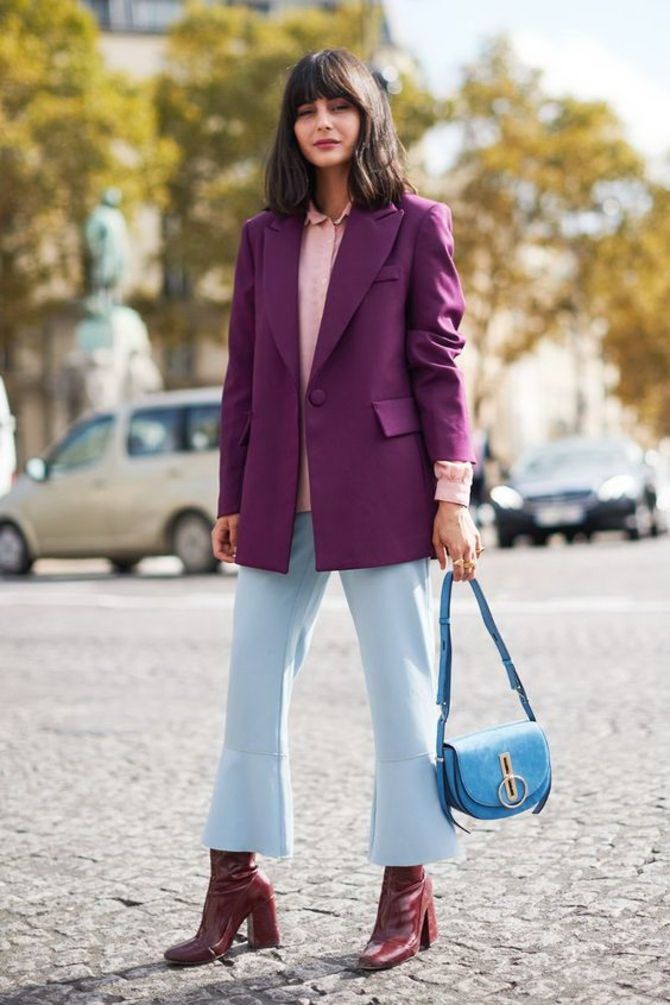 5 ідей, як правильно носити фіолетовий колір 7