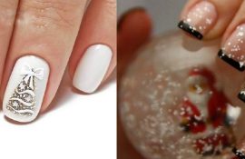 Festive manicure with a Christmas tree for the New Year 2022: beautiful options for nail design