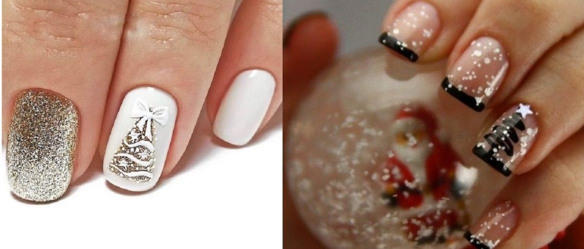 Festive manicure with a Christmas tree for the New Year 2022: beautiful options for nail design