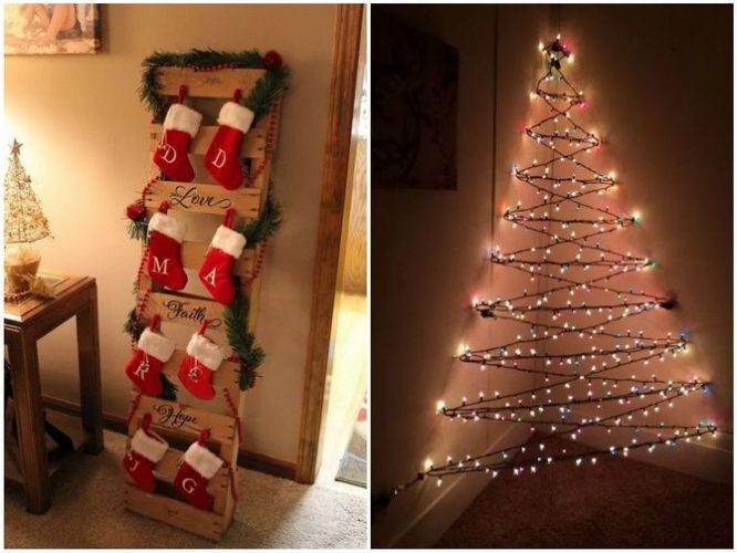 Новогодний декор своими руками 🎄 🎇: оригинальные идеи, фото 2024