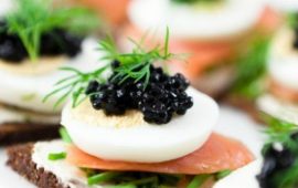 Аппетитная закуска – бутерброды для новогоднего стола