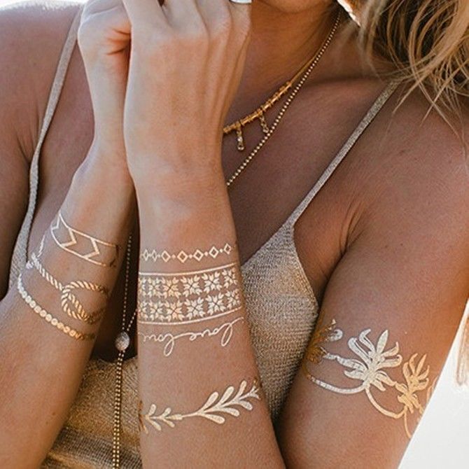 Трендовые flash-tattoos – украшаем тело красивыми росписями 17