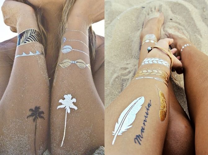 Трендовые flash-tattoos – украшаем тело красивыми росписями 23