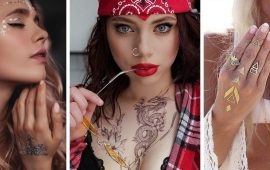 Трендовые flash-tattoos – украшаем тело красивыми росписями