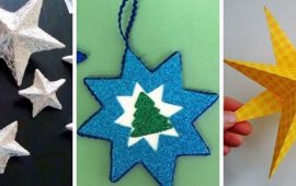 Звезда на елку своими руками: 5 творческих идей