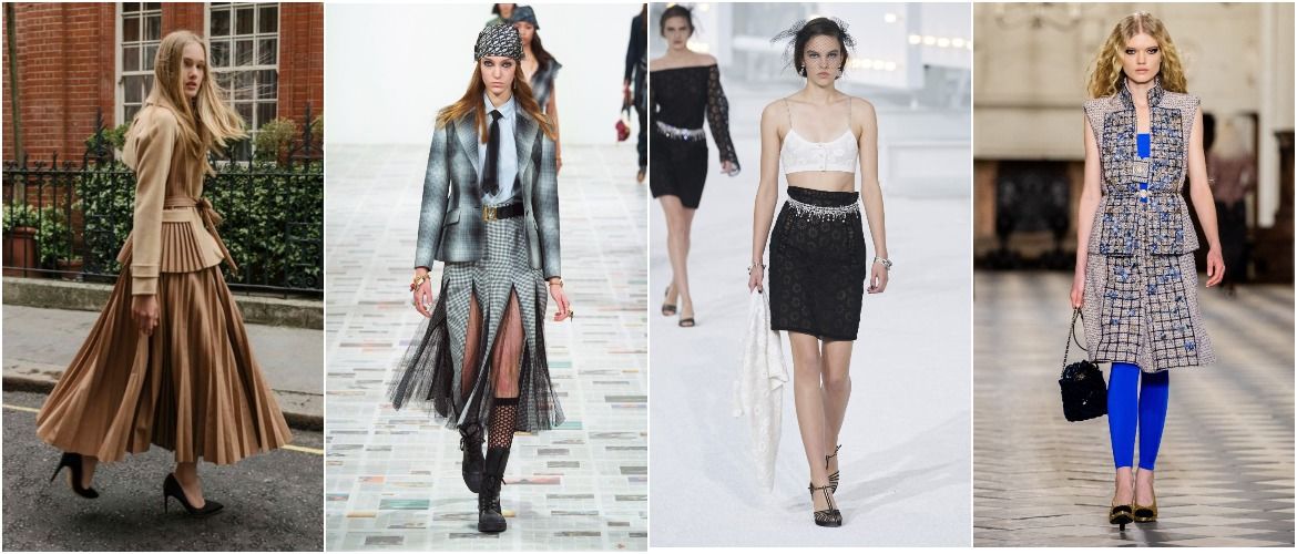 Forgotten elegance: women’s skirt suits return into fashion in 2021