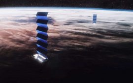SpaceX впервые запустила в космос спутники Starlink с лазерными перекрестными связями