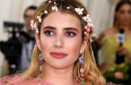 Incredibly touching: Emma Roberts first showed a photo of her newborn son