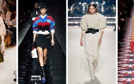 Sweater and a skirt: the most fashionable winter combinations