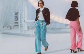 Цветной деним — тренд, который станет самым популярным весной 2021