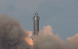 Прототип космического корабля Starship SpaceX для полетов на Марс взорвался после успешной посадки