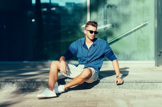 С чем носить мужские шорты — советы для стильного парня 8