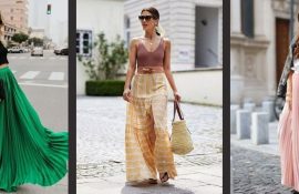 С чем носить юбку-макси: 5 самых смелых и необычных сочетаний