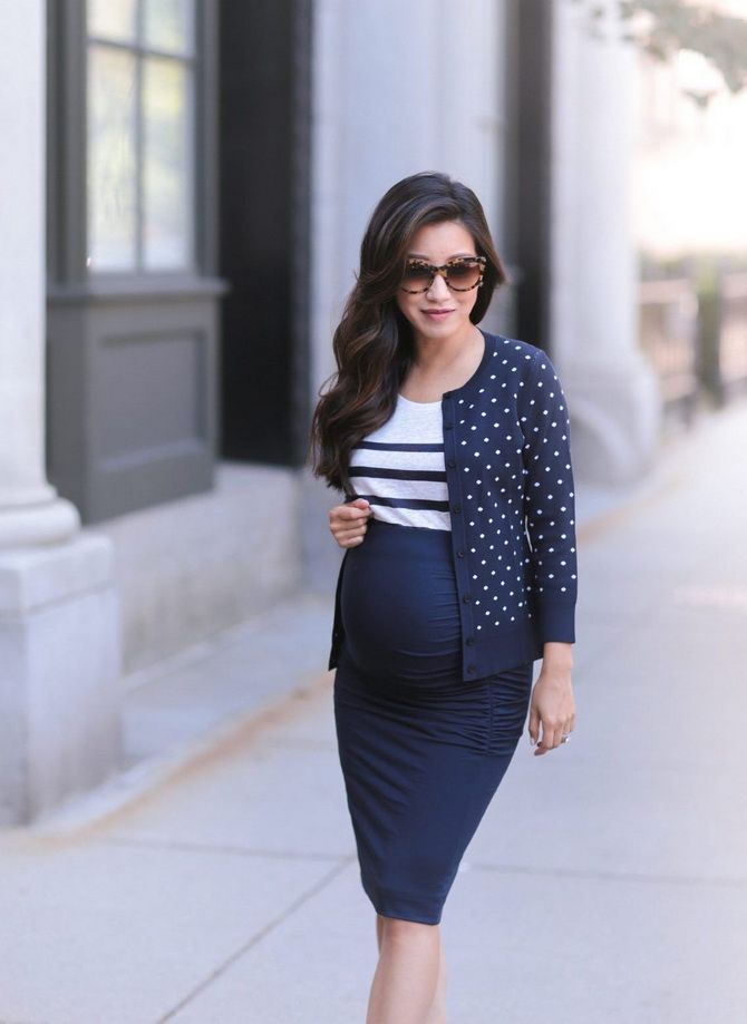 Осенняя беременность — как удобно одеться будущим мамочкам 7