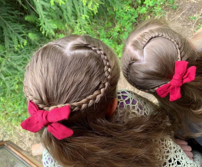 Зачіска з 1 бантом для дівчинки: стильні ідеї на 1 вересня 27