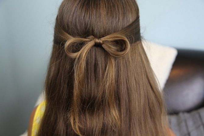 Модні і легкі зачіски на довге волосся для дівчаток в школу: ідеї на кожен день 2