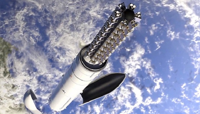 SpaceX запустила в космос нову серію супутників Starlink з лазерами для широкосмугового інтернету 5