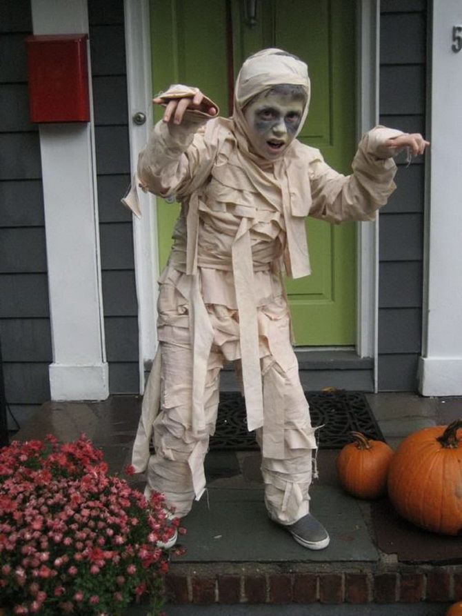 Простой костюм на Хэллоуин для детей 2021 — легкие идеи в домашних условиях 17