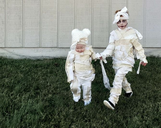 Простой костюм на Хэллоуин для детей 2021 — легкие идеи в домашних условиях 19