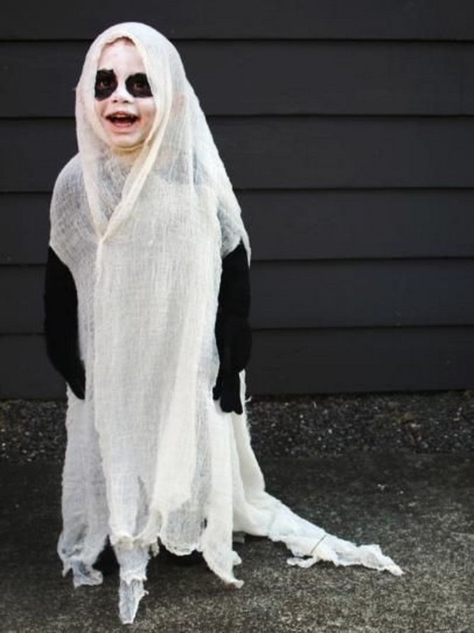 Простой костюм на Хэллоуин для детей 2021 — легкие идеи в домашних условиях 23