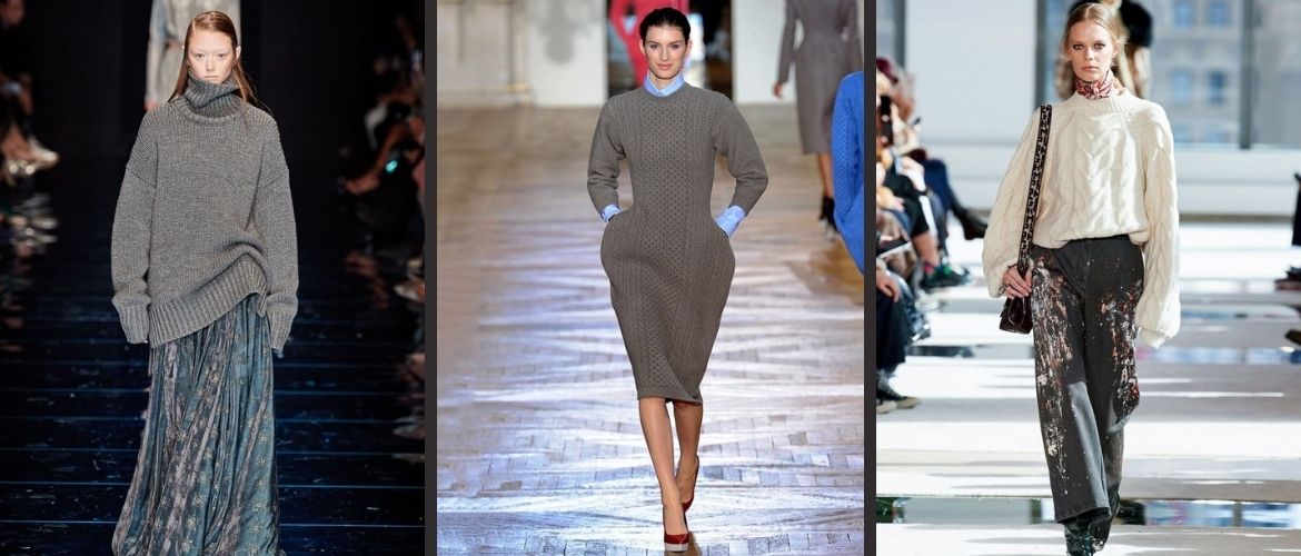Fashionable knitwear for the winter season 2021-2022: what to wear in the cold