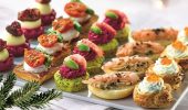Appetizing appetizer – sandwiches for the New Year’s table