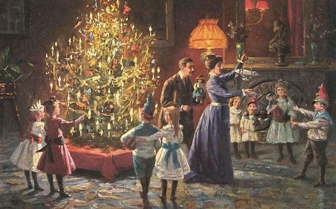 Чим прикрашали різдвяну ялинку в дореволюційній Росії: солодощі, стрічки та свічки 2
