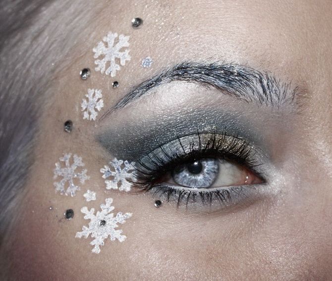 Особенности зимнего макияжа: как краситься в холода 4