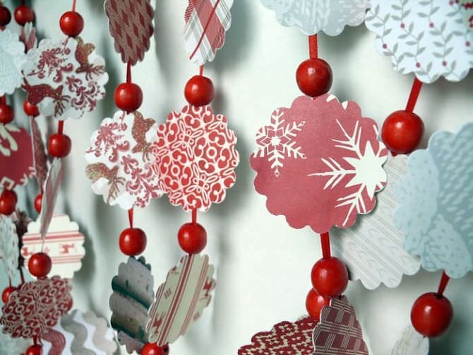 Як прикрасити стіну на Новий рік: варіанти декору з фото 16