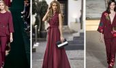 Marsala color: what to wear in 2022, a combination in clothes