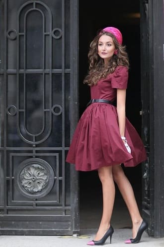 Marsala color: what to wear in 2022, a combination in clothes 2