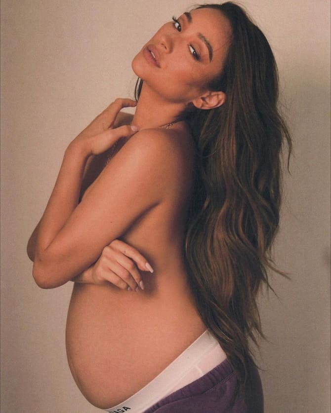 Шей Митчелл беременна: она ждет ребенка от Мэтта Бабеля 4