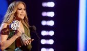Jennifer Lopez presented the Icon Award at the iHeartRadio Music Awards
