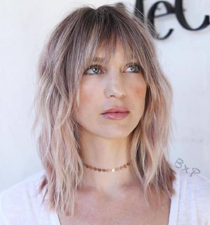 Trendy bangs 2022 that you will definitely want for yourself 3