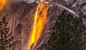 Warum der feurige Wasserfall im Yosemite-Nationalpark nur im Februar zu sehen ist